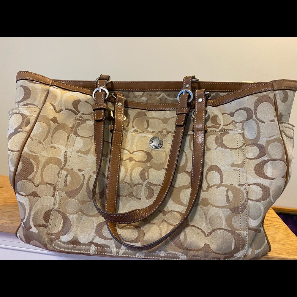Coach diaper bag